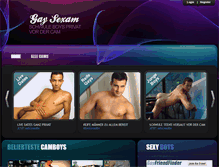 Tablet Screenshot of gay-sexcam.org